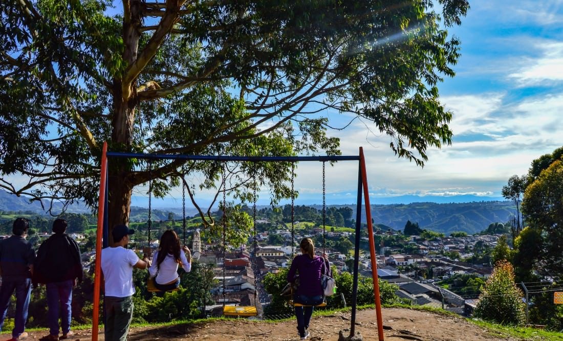 view of salento colombia - thing to do in salento
