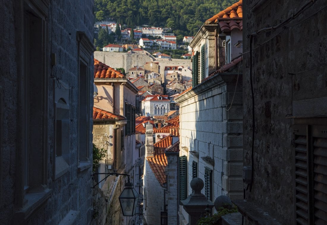 Travel Croatia - Explore the side streets of Dubrovnik