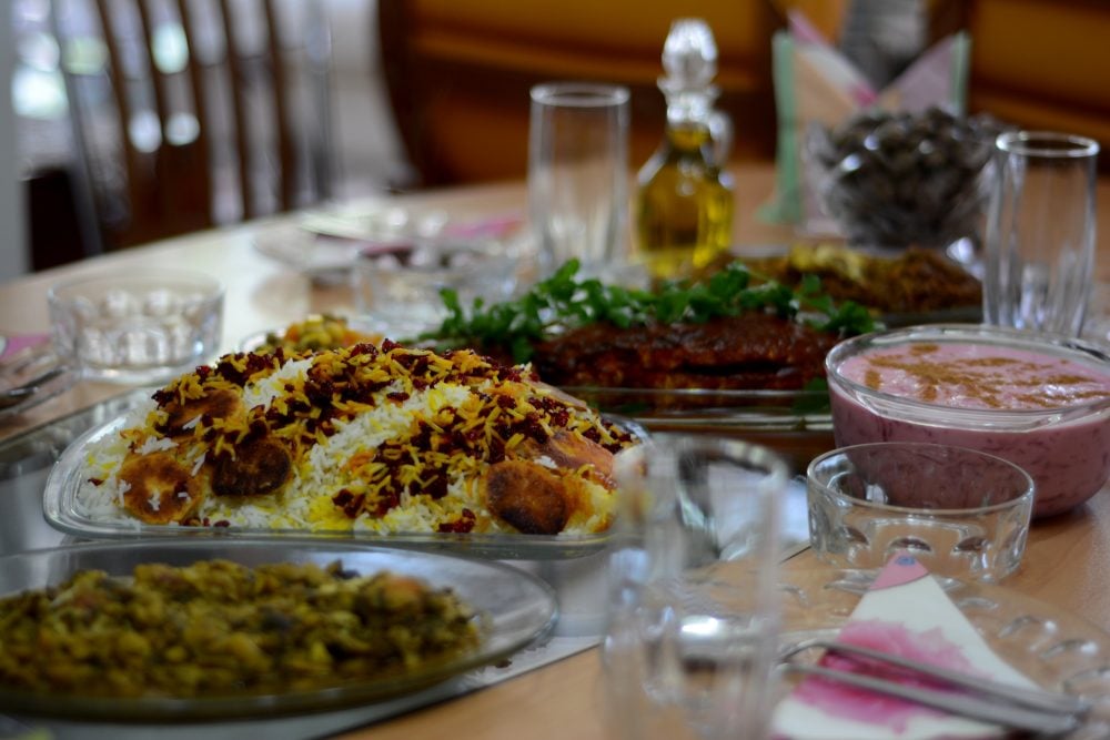 things to do in Iran - iranian food