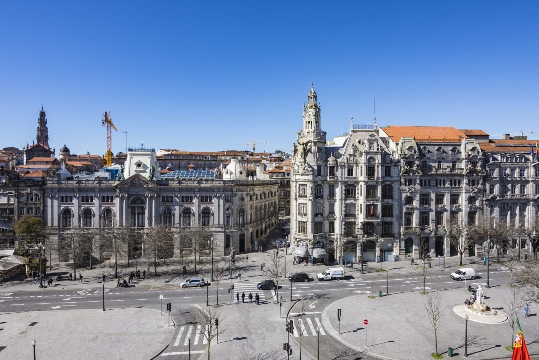 The Best Hostel in Porto, view from central hostel