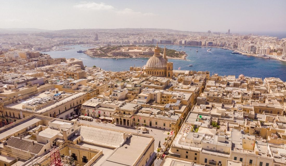 Valletta neighborhood, Malta
