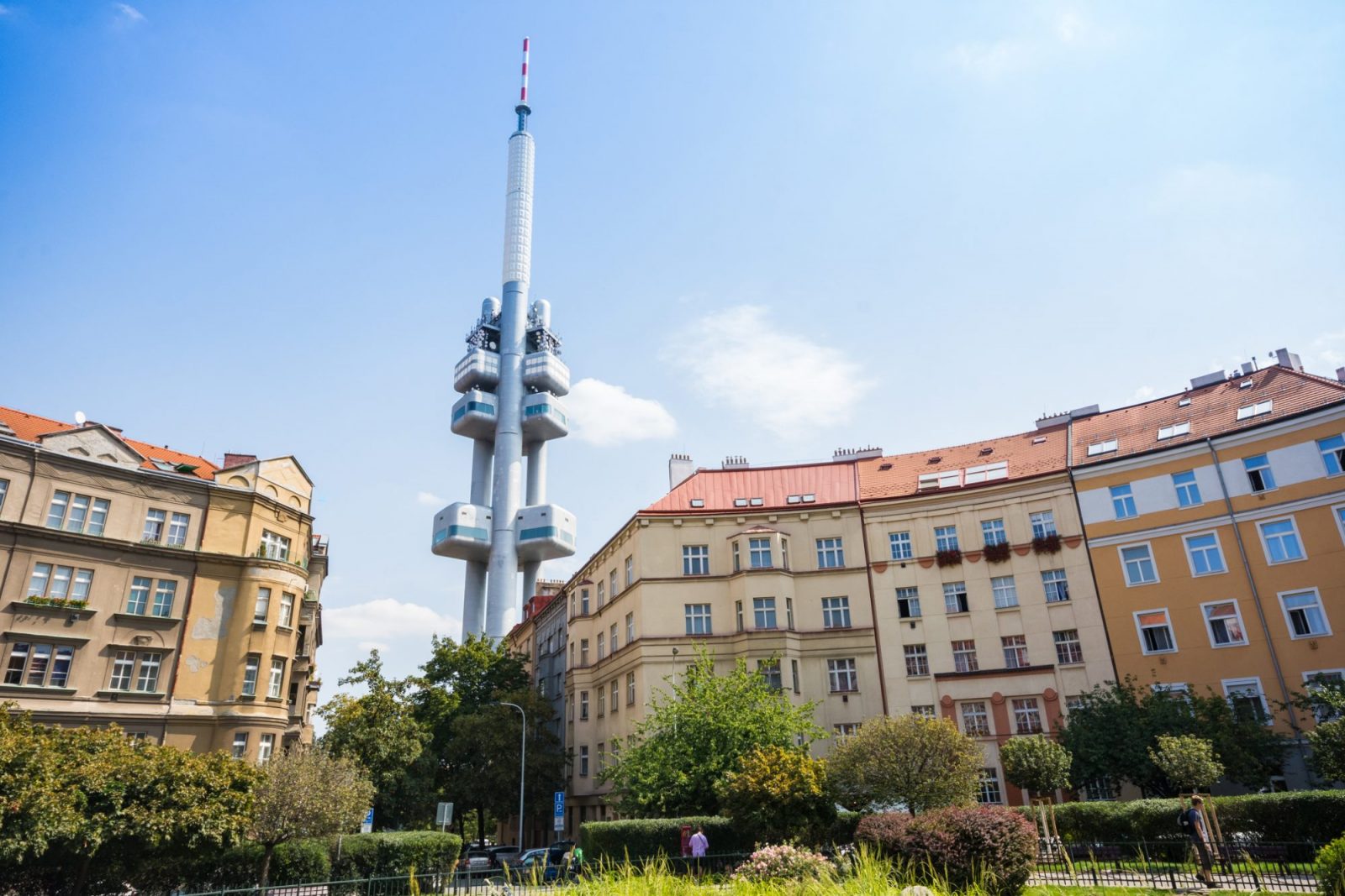 Exploreing Zizkov, Prague - TV Tower