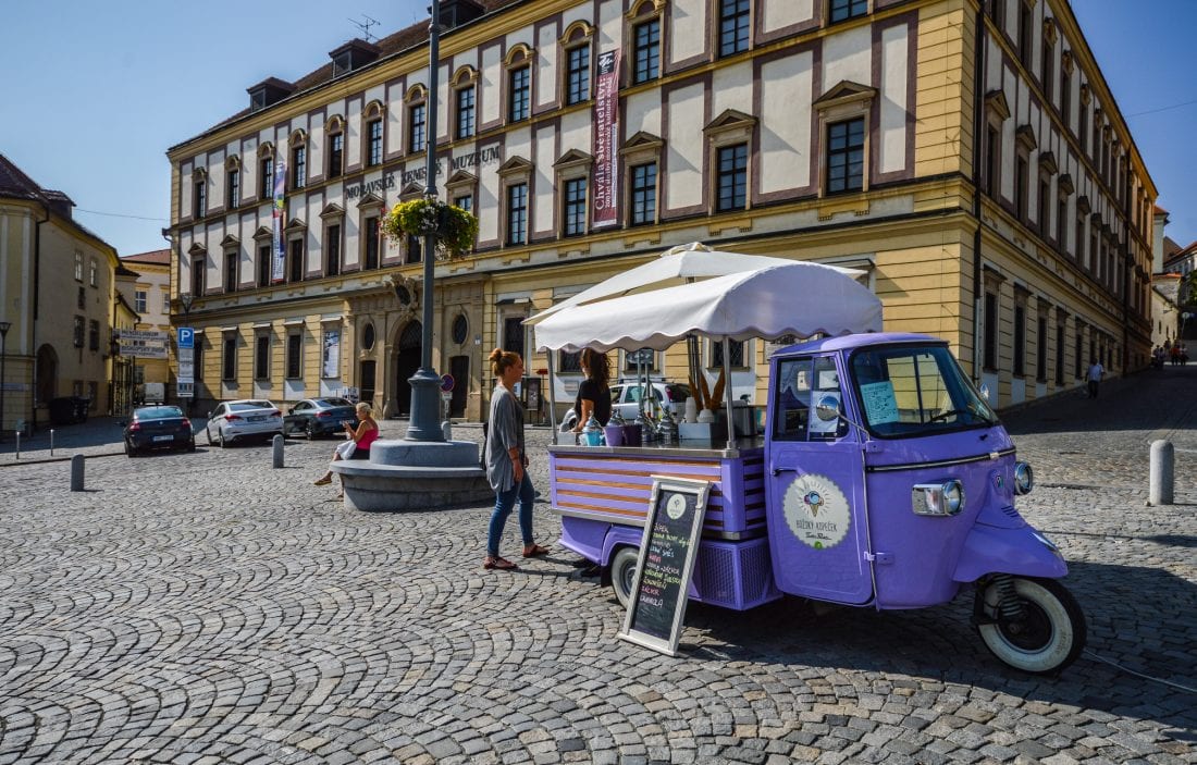 Vegan Ice Cream Trucks in Brno