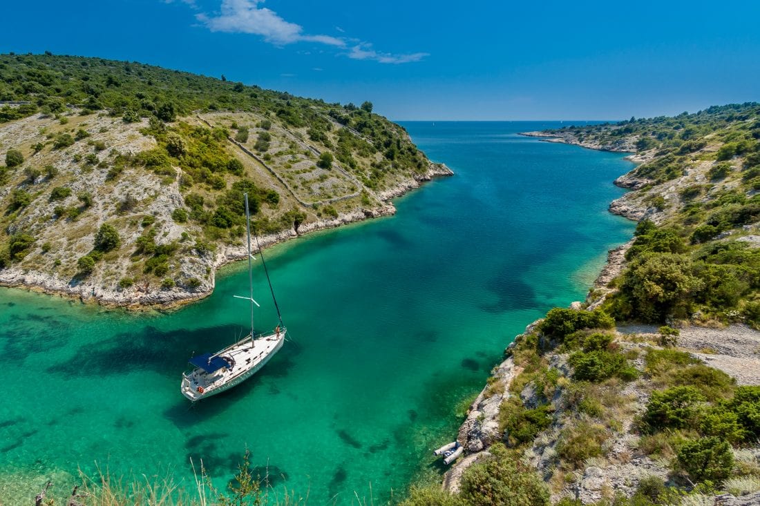 Sailing in Croatia