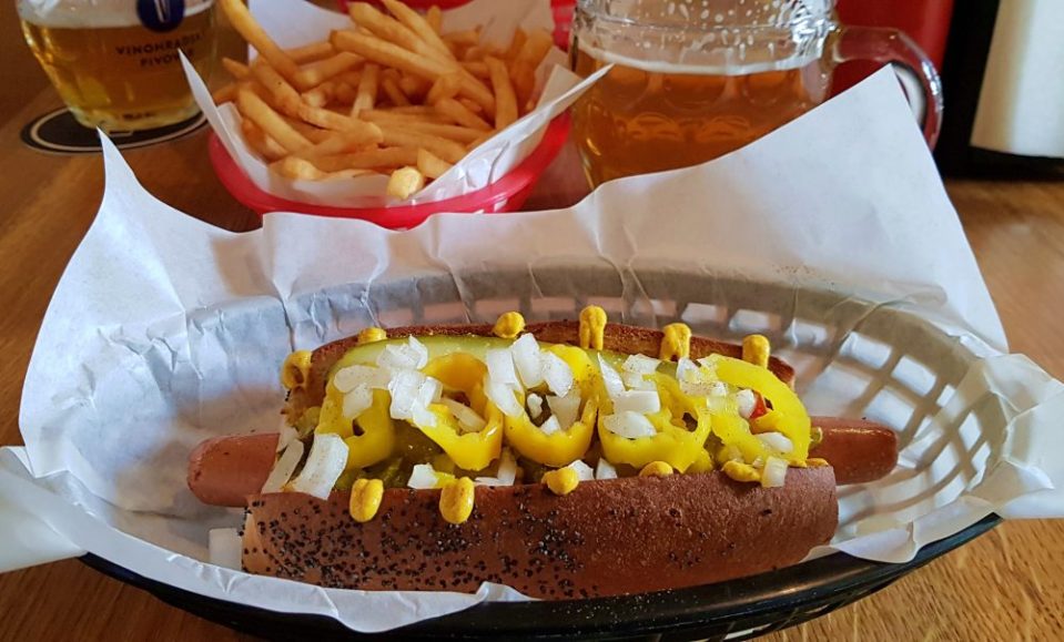 Mr Hotdog in Prague
