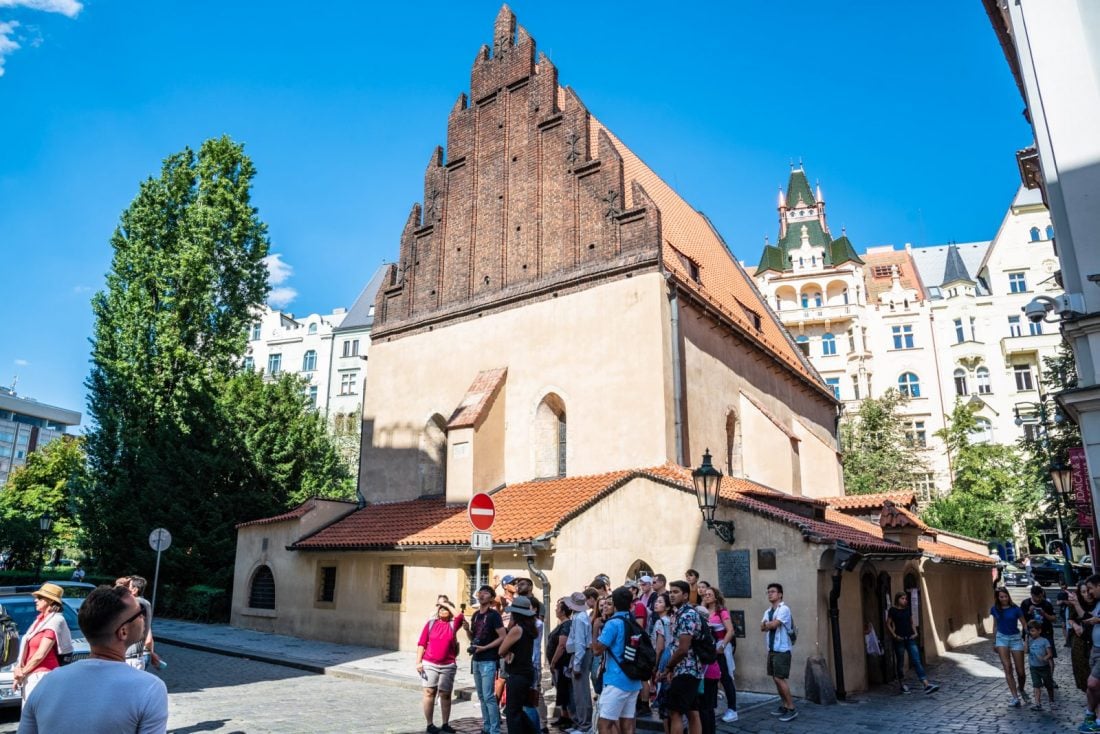 Old-New Synagogue Prague Jewish Quarter