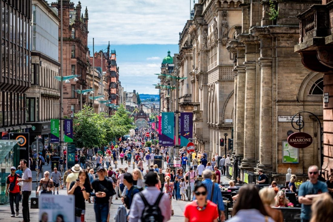 glasgow best cities in europe