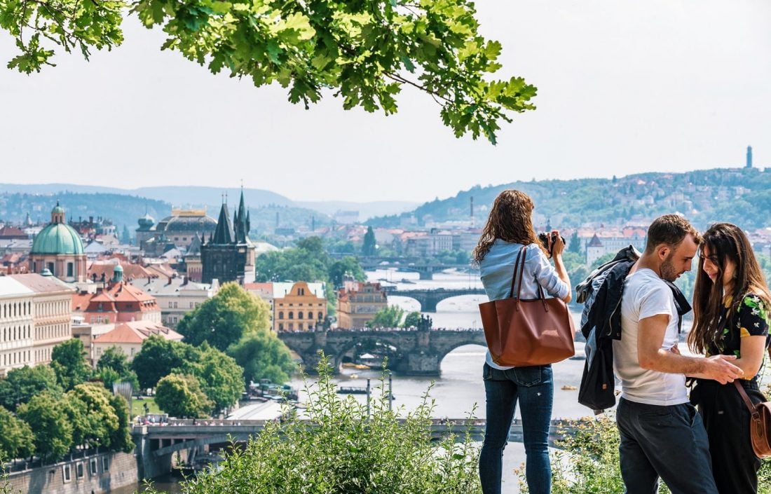 prague letna park views