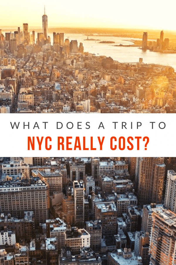 How Much Does a Trip to New York Cost? Just a Pack