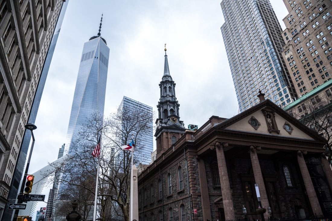 the freedom tower - world trade center NYC